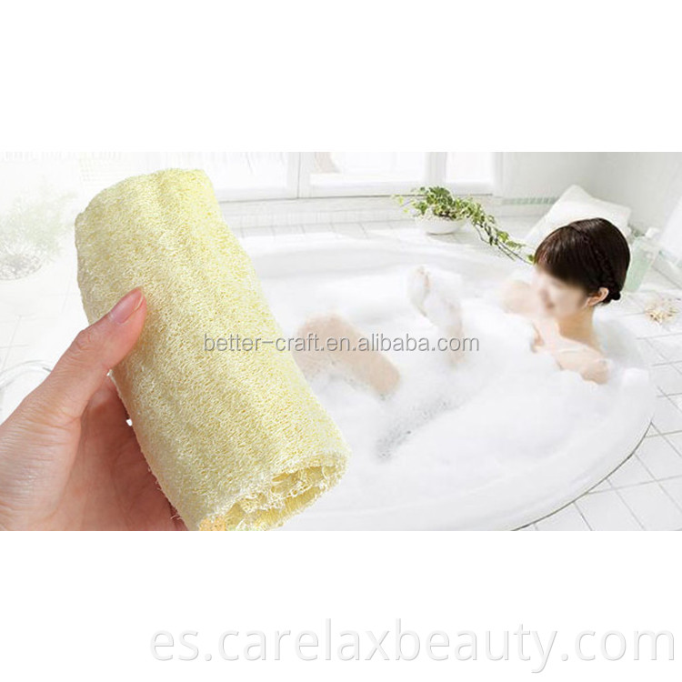 Venta en caliente Luffa natural de baño suave